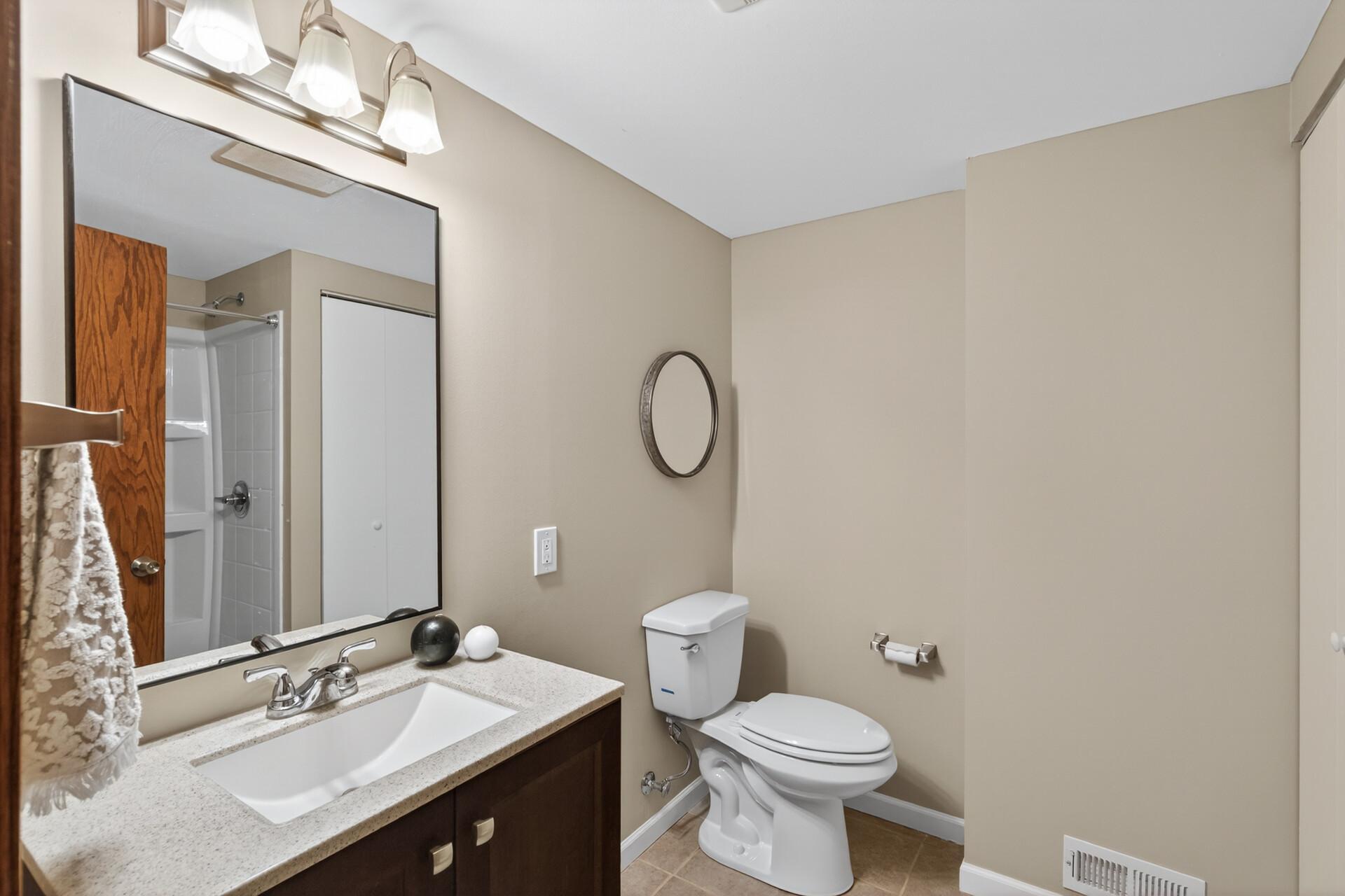Lower Level 3/4 Bathroom