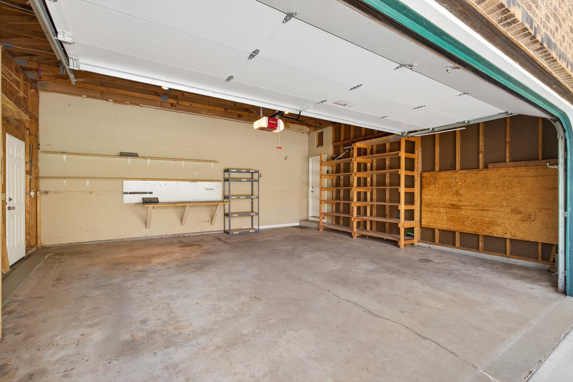 Two Car Attached Garage