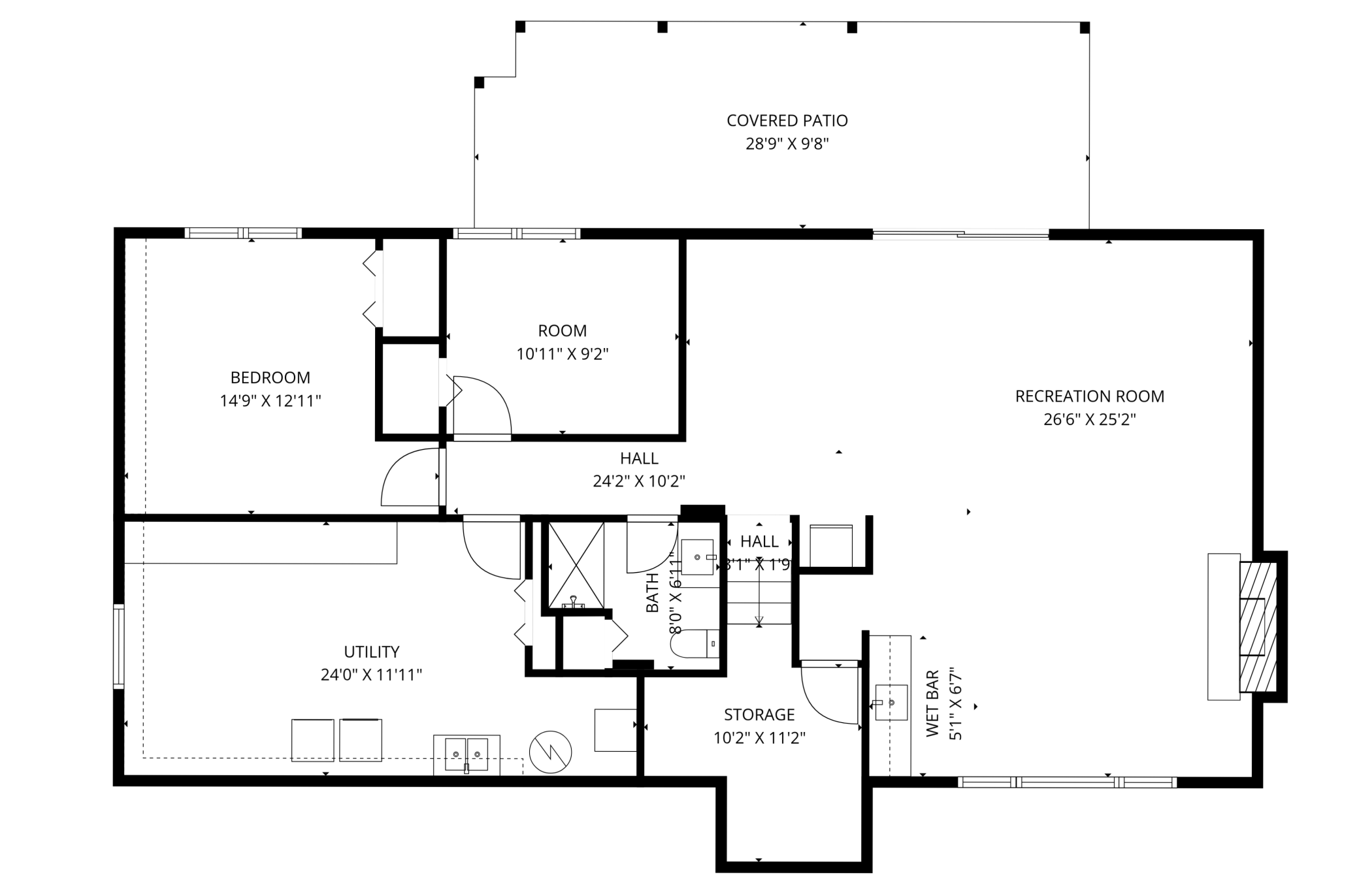Floor Plan - Lower Level