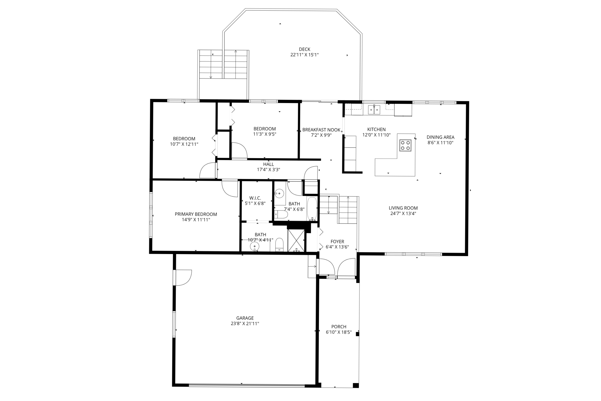 Floor Plan - Main Level