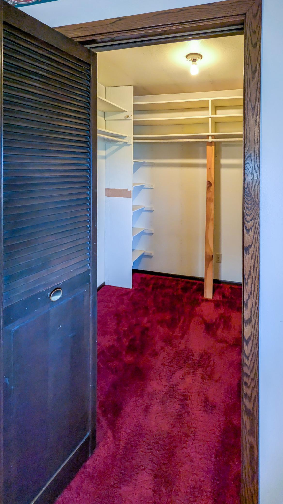 Main Level Bedroom #1 Closet