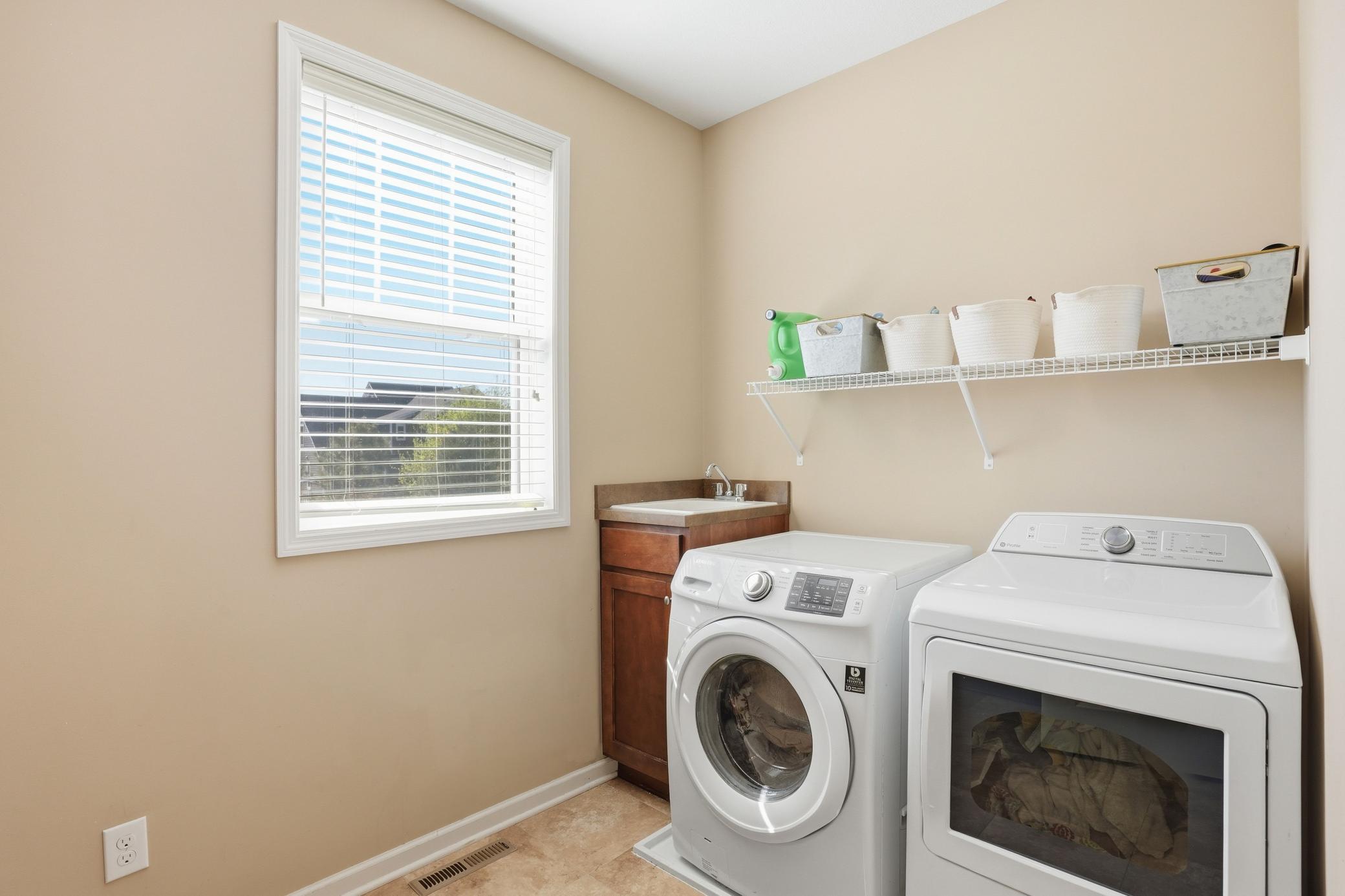 Main level laundry