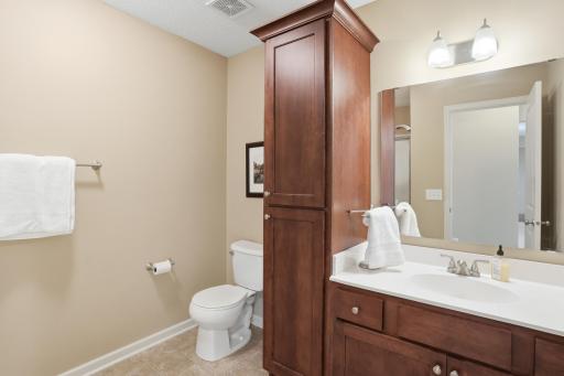 Functional layout with great storage and an easy-to-maintain shower.