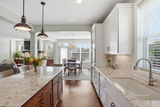 Bright and open spaces filled with natural light.