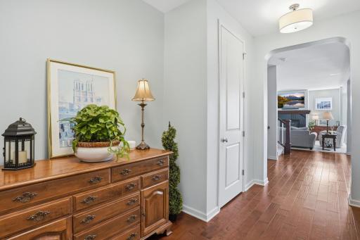 Spacious foyer with a clean, open flow into the main living area.