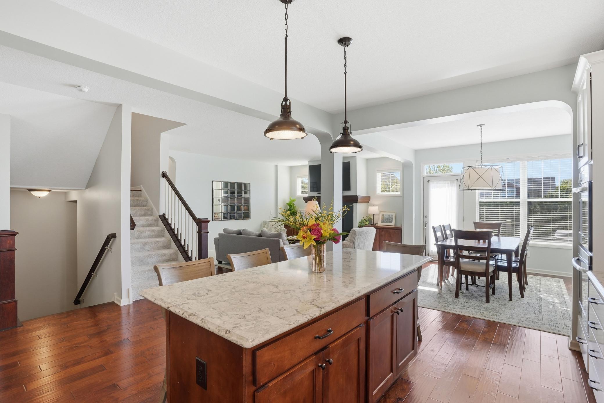 Open-concept layout makes everyday living and entertaining feel effortless.
