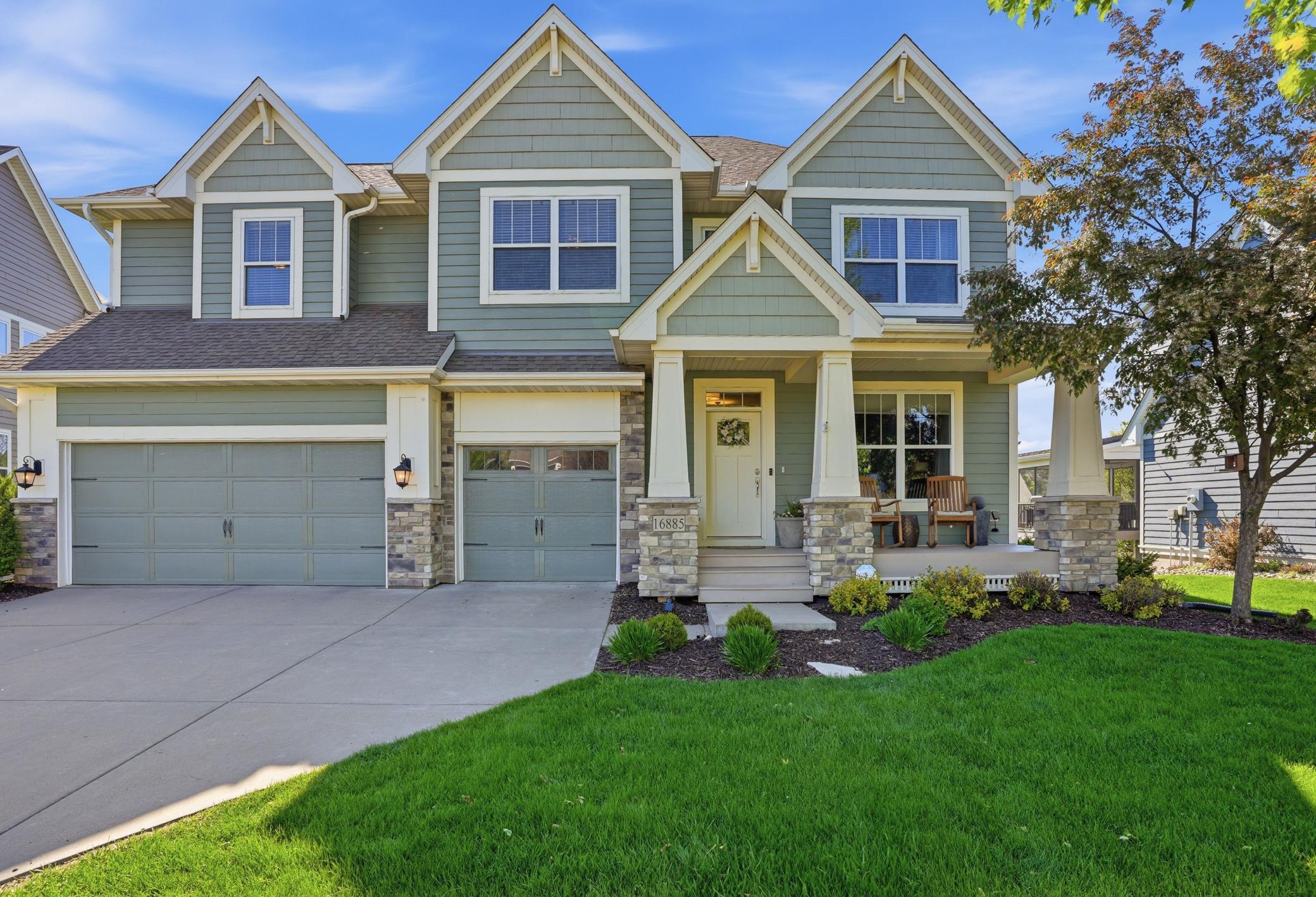 A home with the kind of curb appeal that just feels inviting.