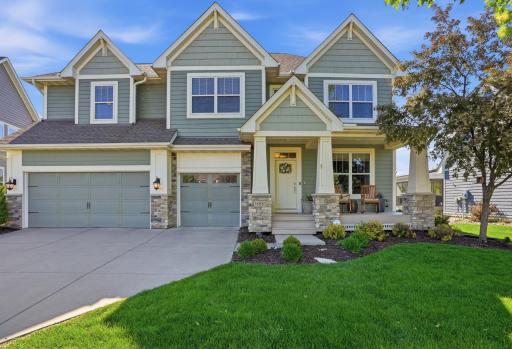 A home with the kind of curb appeal that just feels inviting.