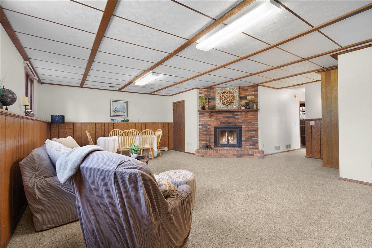 Lower level family room