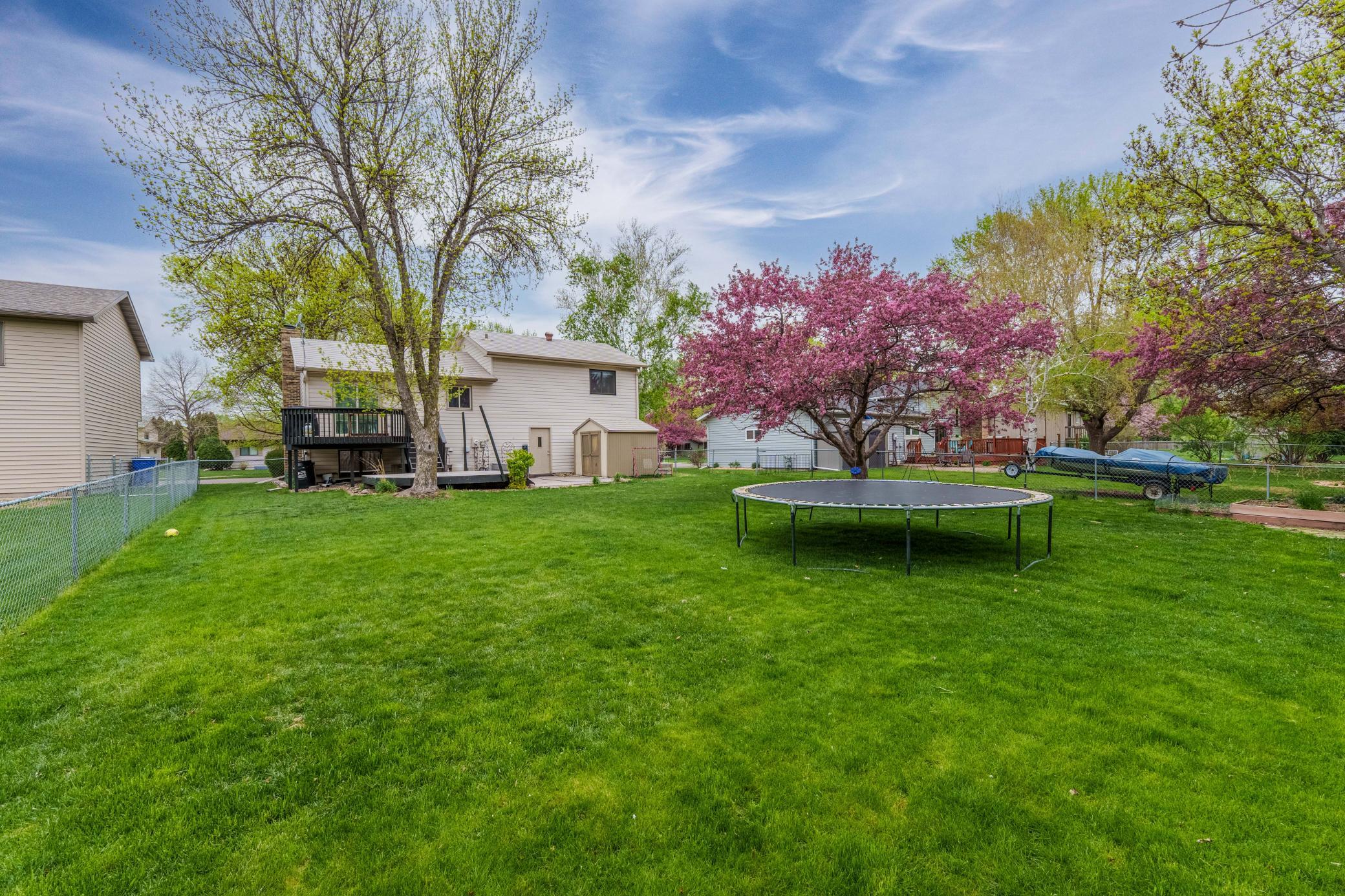 Large yard fully fenced