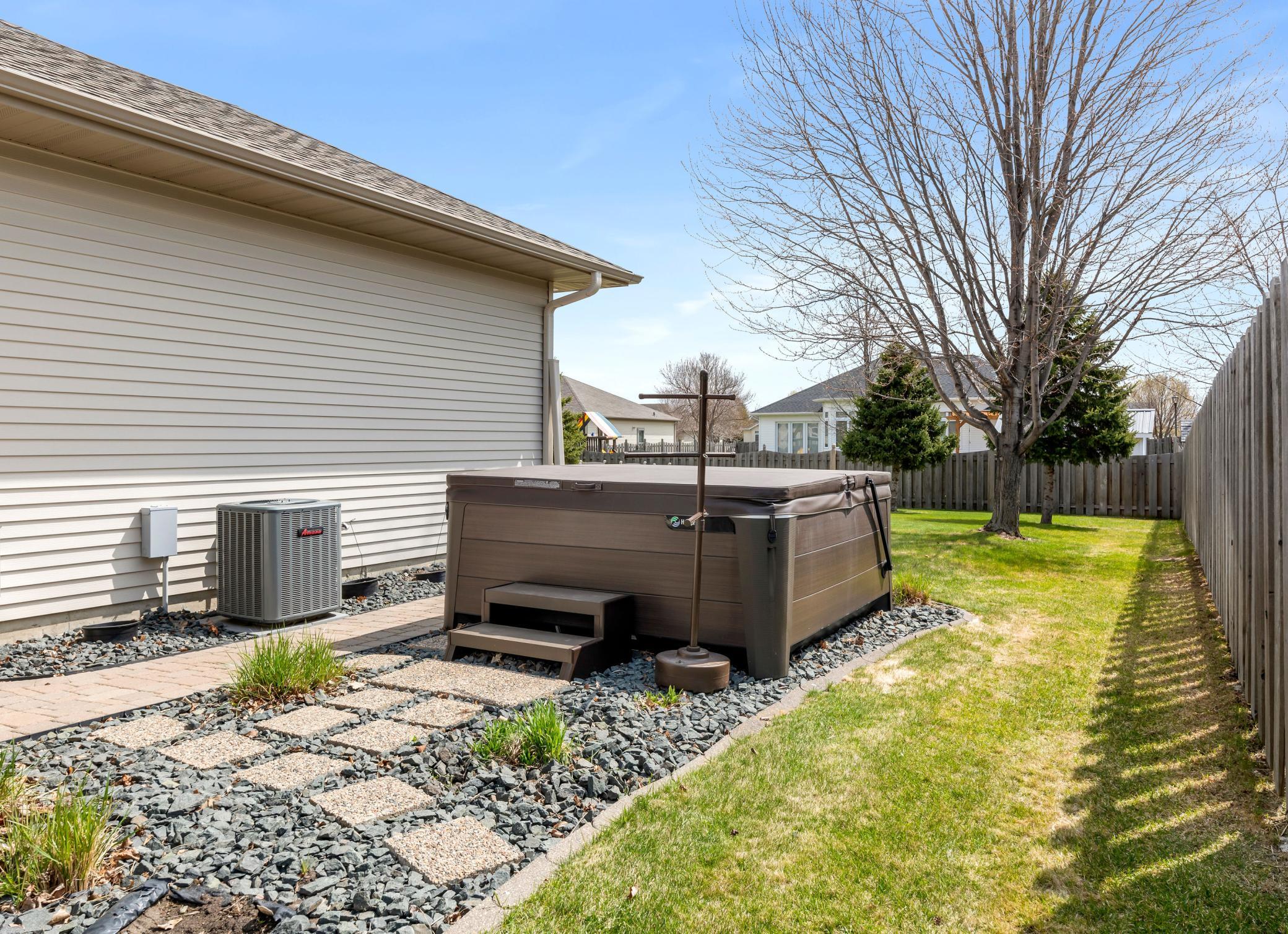 Hot Tub/Landscaping