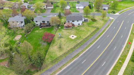 Enjoy the spacious corner lot and access to neighborhood walking and biking paths