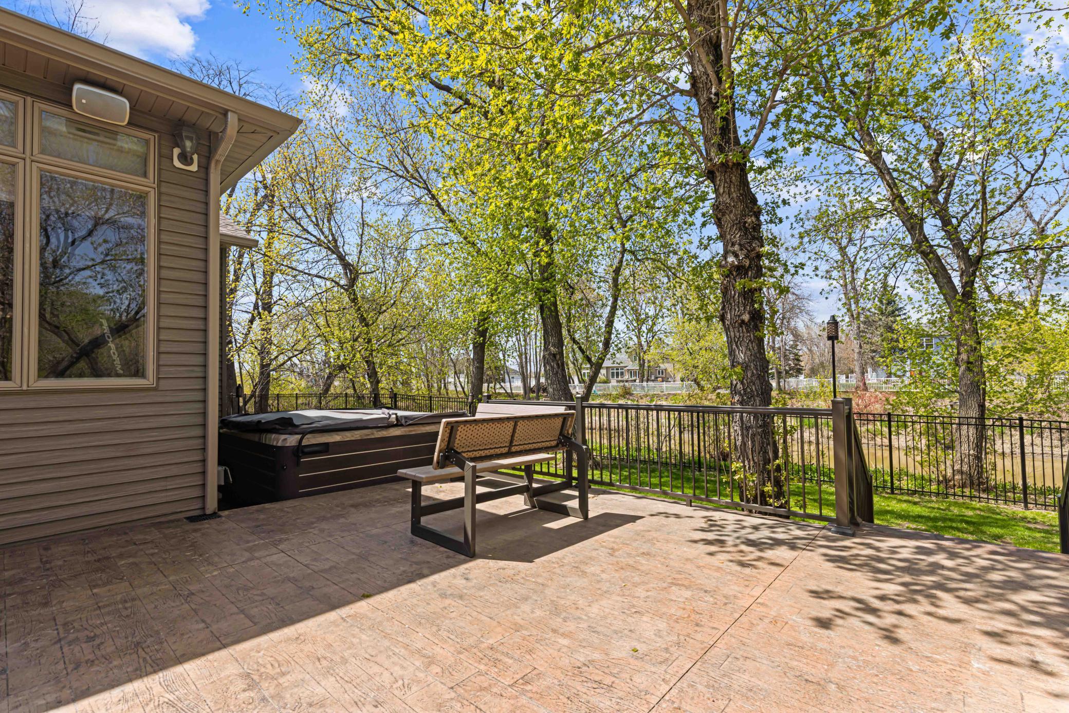 Patio with Hot Tub