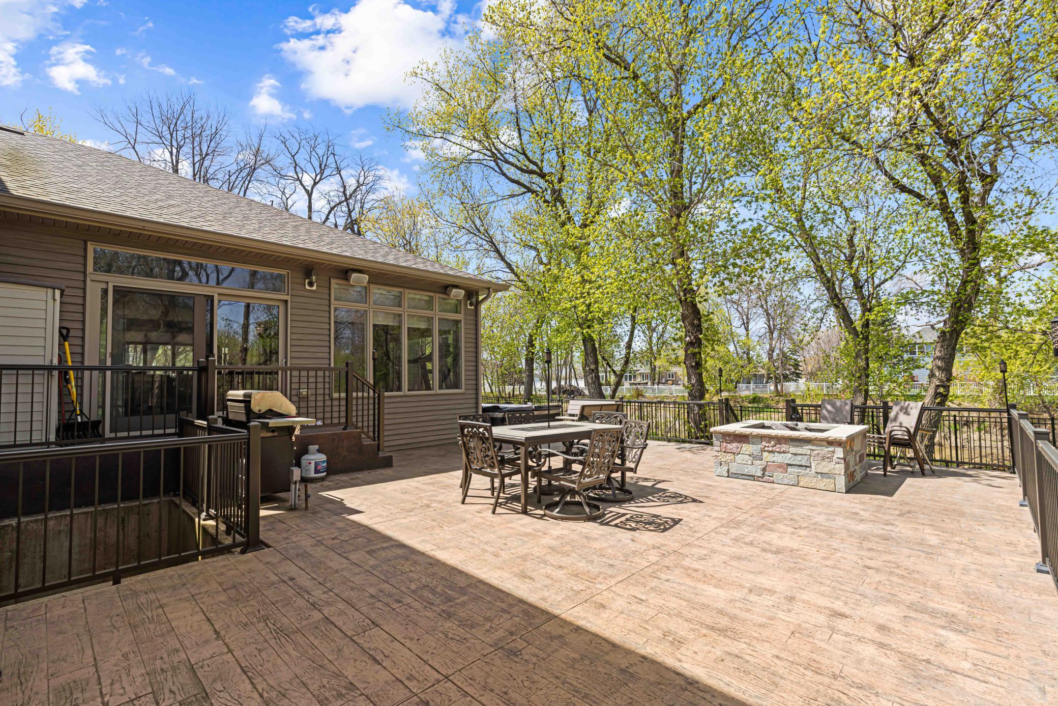Patio with Firepit