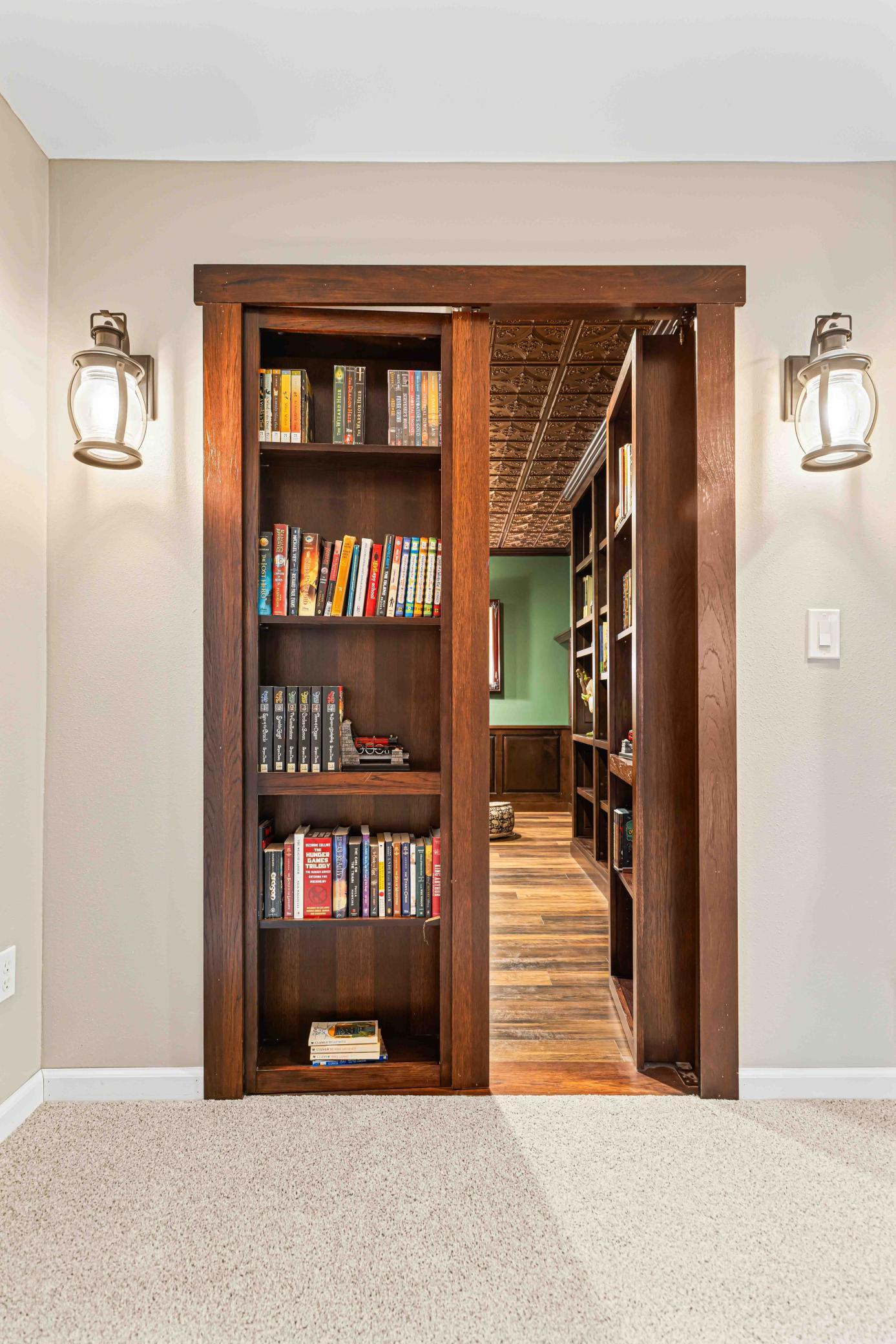 Hidden Entrance to the Library/Den