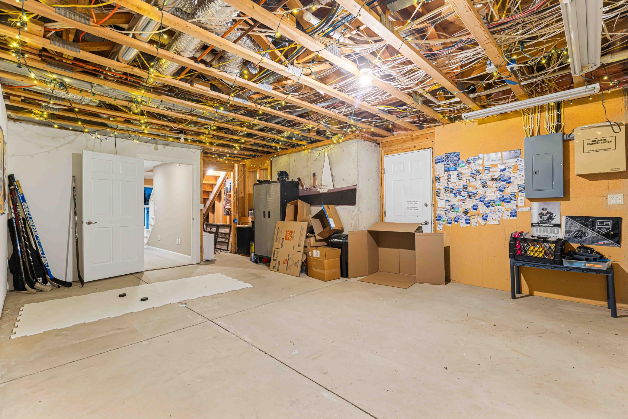 Basement Storage Room