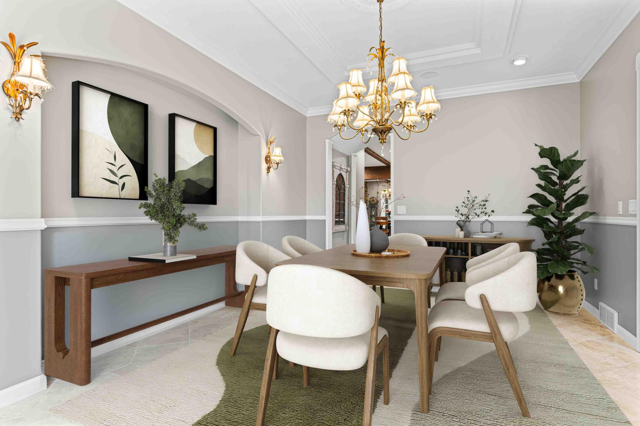 Formal Dining - Virtual Staging
