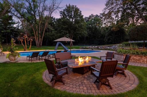 Reimagined outdoor patio area