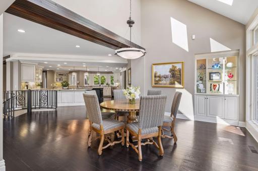 Lots of built-in storage throughout and natural light floods into the main level