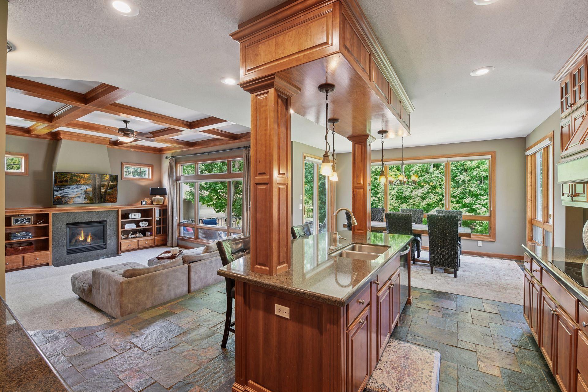 Thoughtfully designed with open sightlines and spacious gathering areas, this kitchen offers the ideal balance of sophistication, comfort, and functionality.