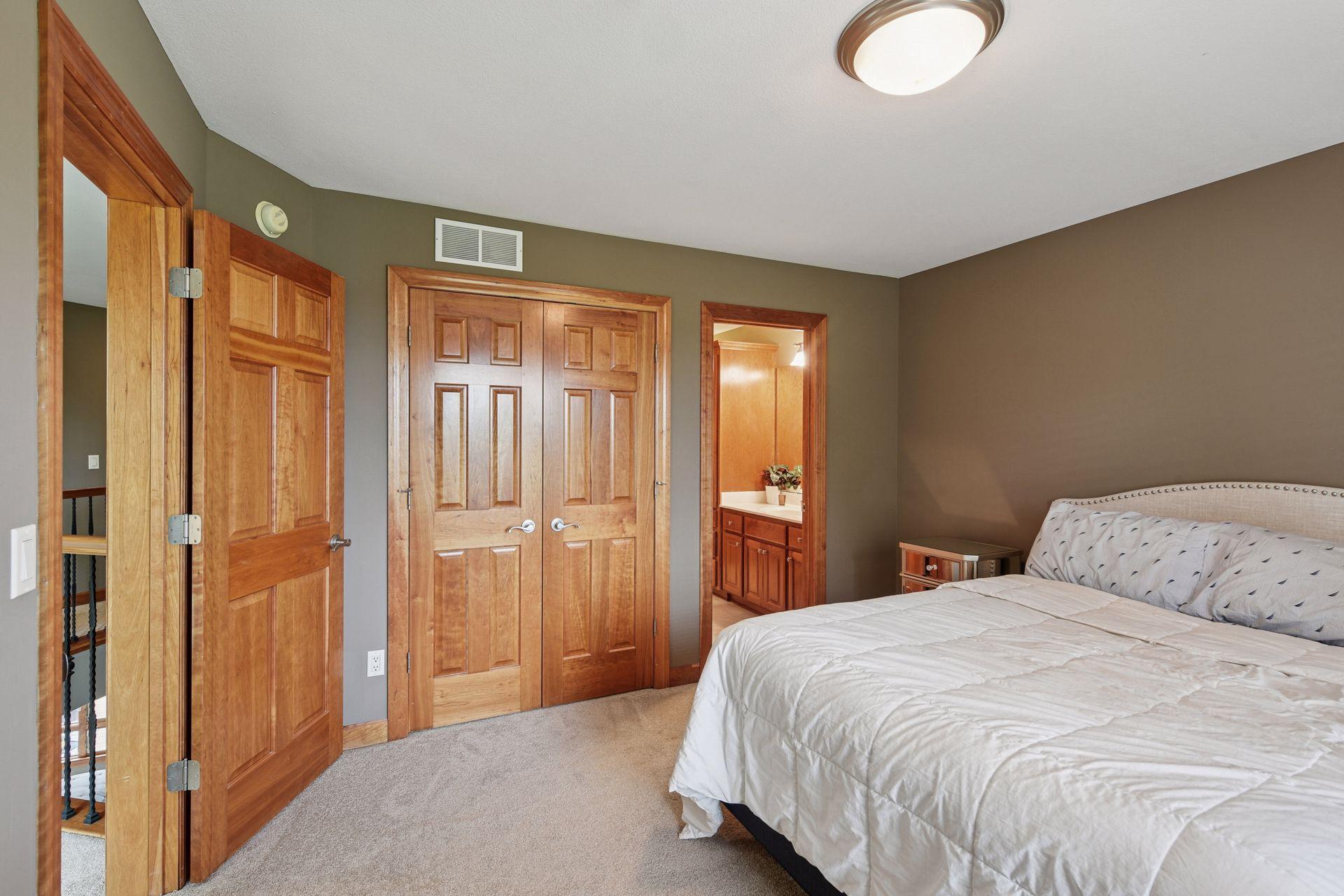 Quality designed - natural wood, solid paneled doors throughout. 2nd and 3rd bedrooms offer a convenient Jack and Jill bath.