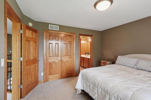 Quality designed - natural wood, solid paneled doors throughout. 2nd and 3rd bedrooms offer a convenient Jack and Jill bath.