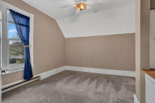 Currently used as a bedroom - this was the living room when used as a duplex.