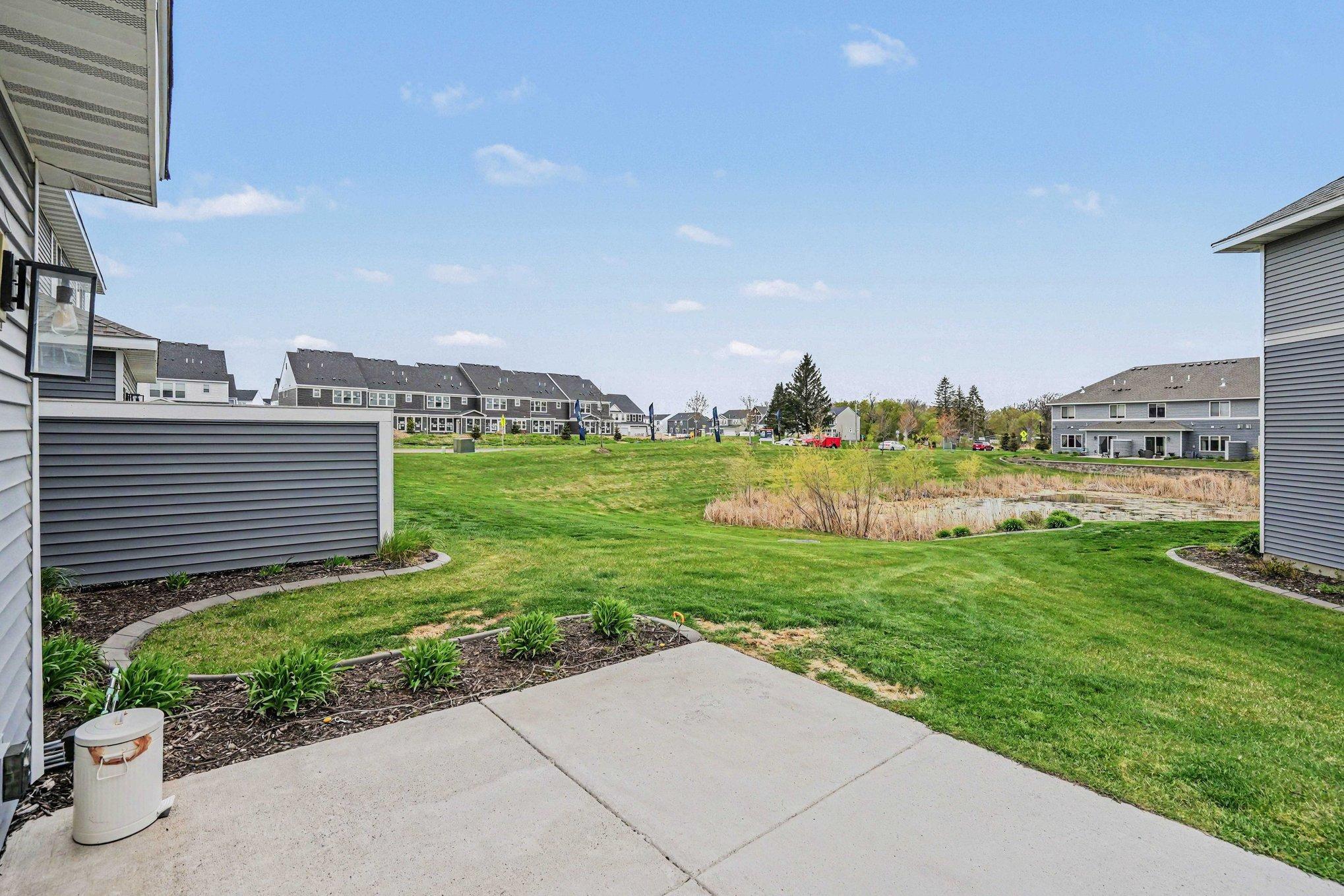 Backyard view