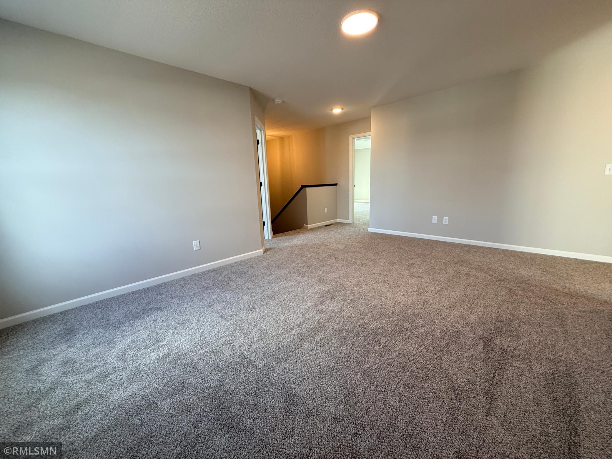 This huge loft area is full of possibilities!