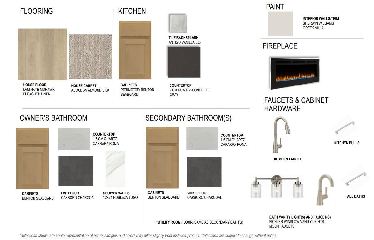 Thoughtfully designed interior finishes.