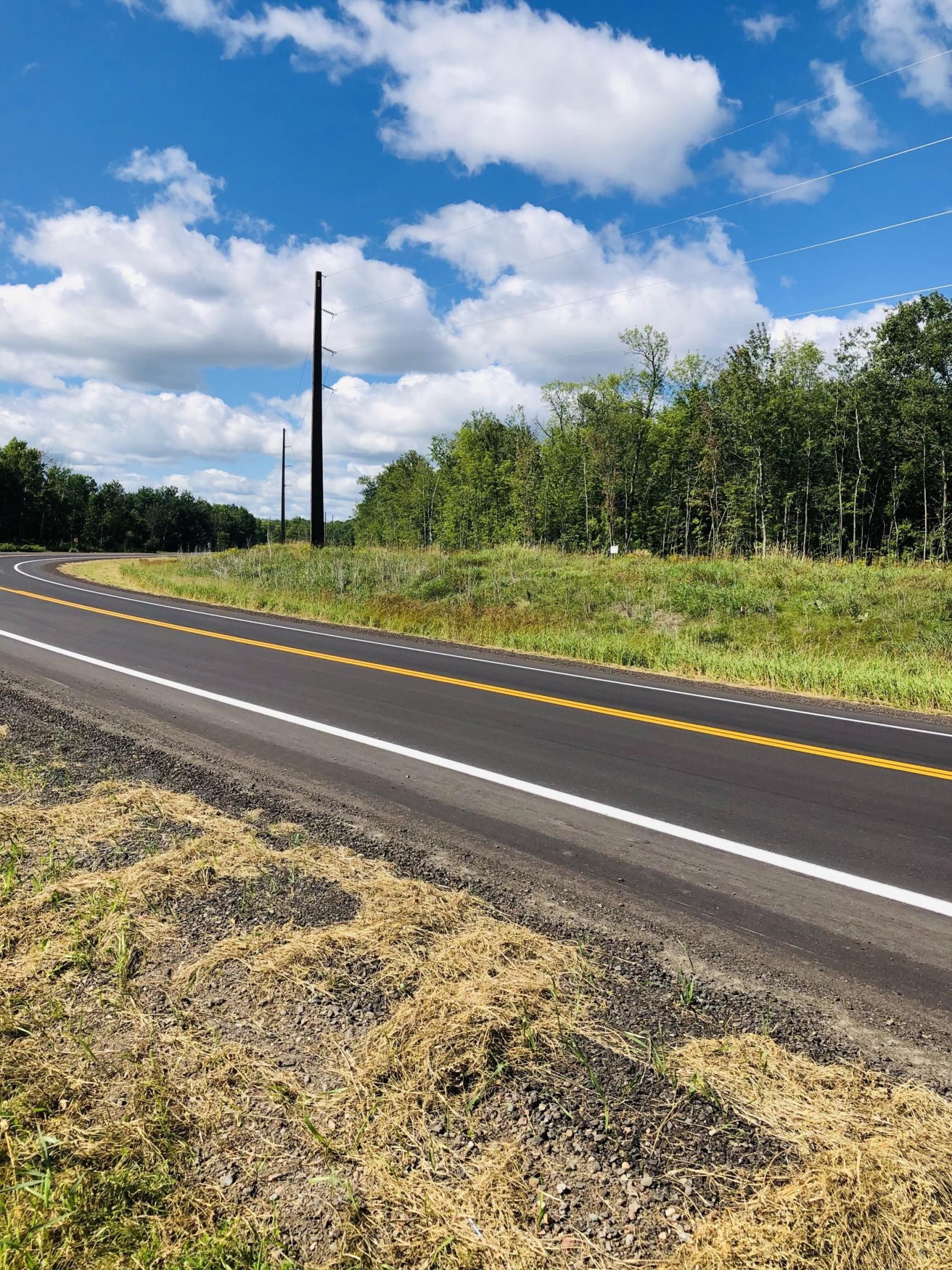 View of property going South on Nature Avenue (County Rd. 5)