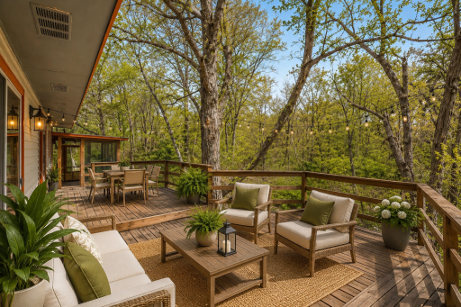 Virtually staged Cozy woodland deck retreat.png