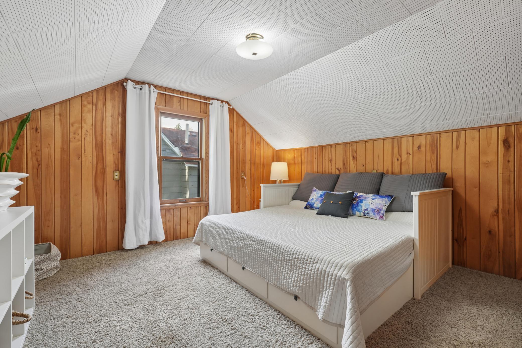 Spacious third bedroom on the second floor
