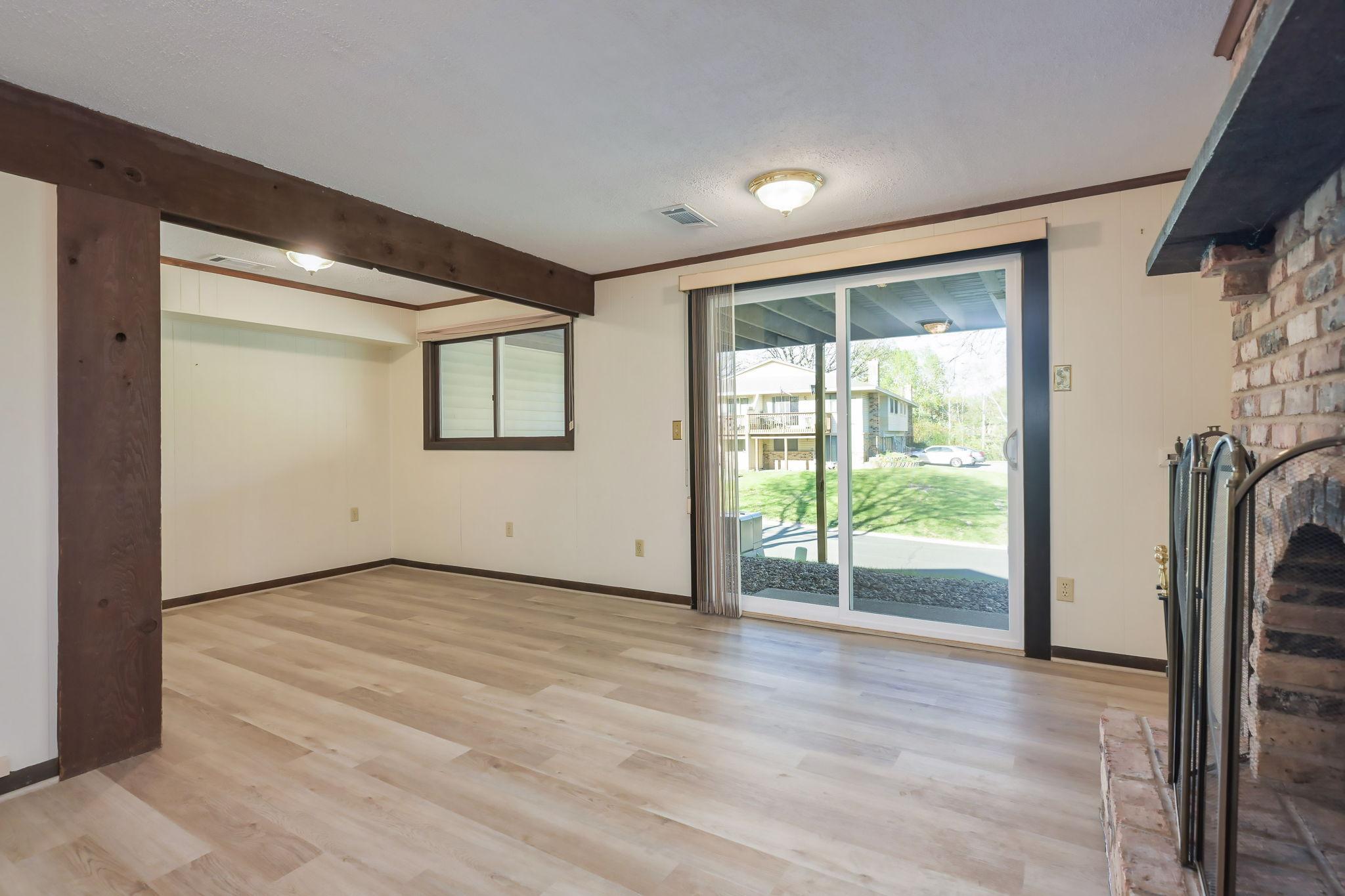 Flex space can be part of family room or wall could be added for future 3rd bedroom