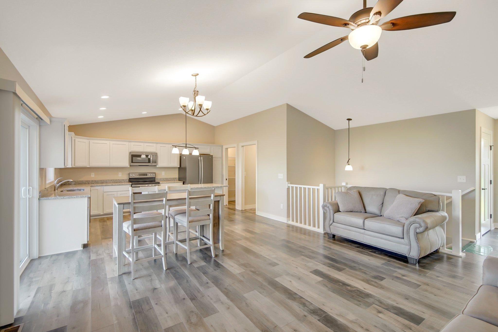 Living Room To Kitchen View