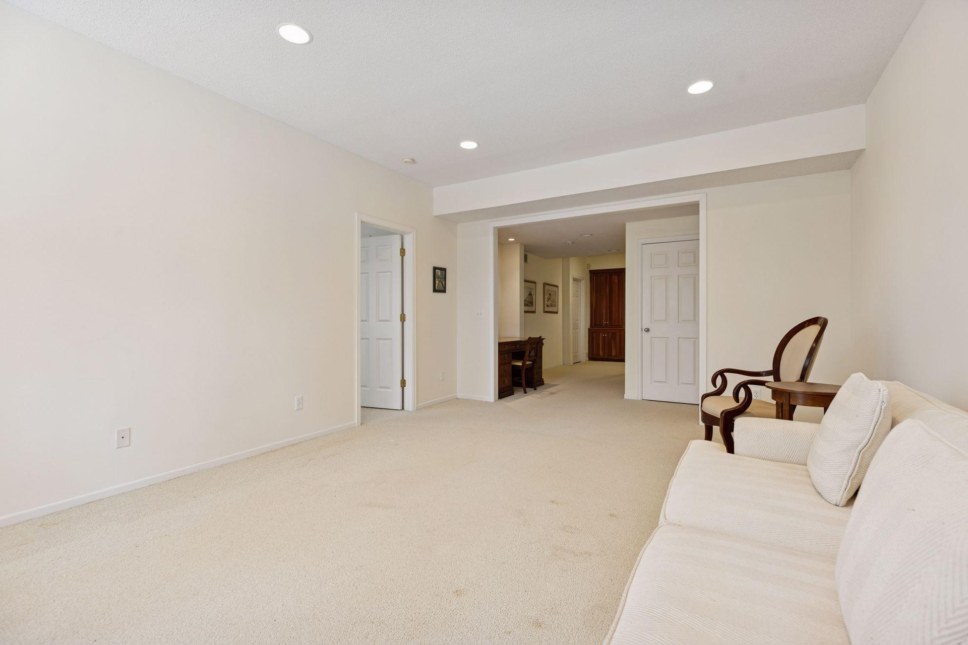 Lower level family room