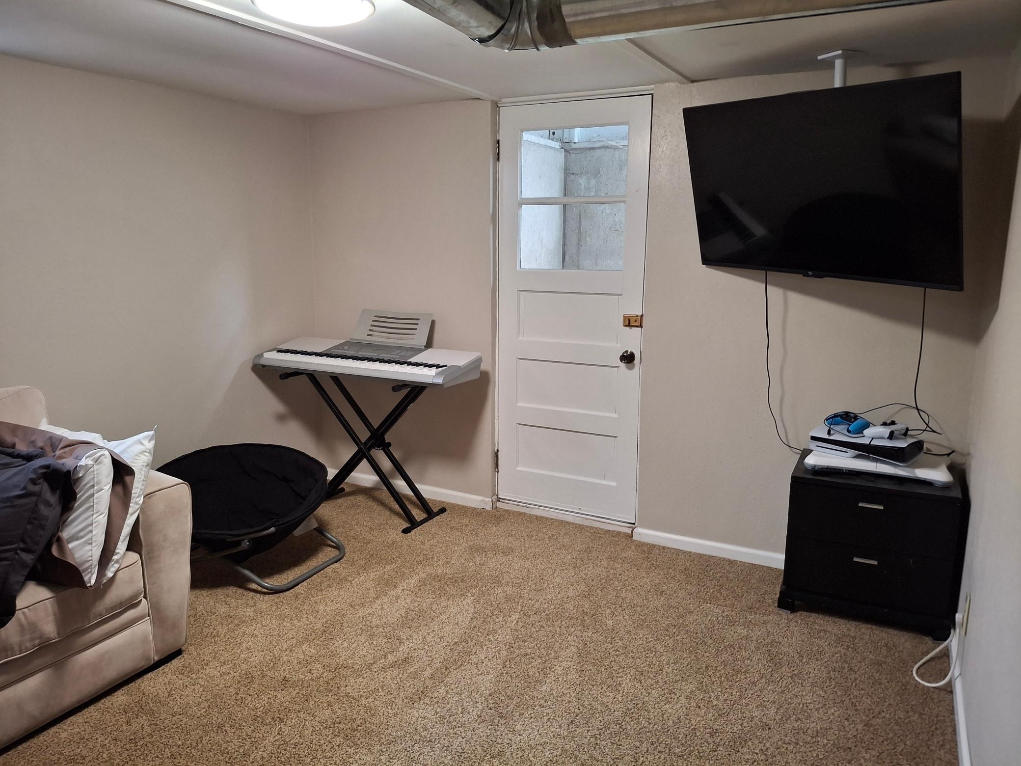 Basement Family Room: Outside Access