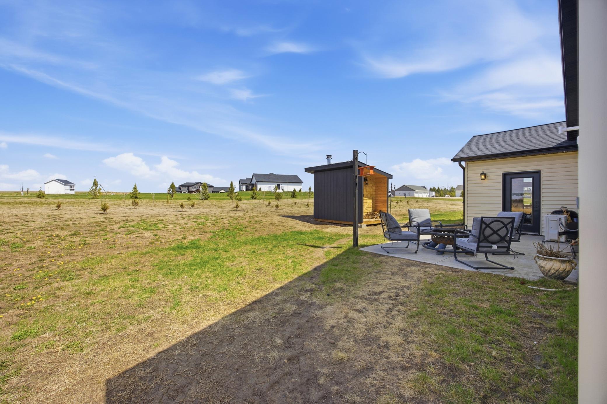 Back Patio & Sauna