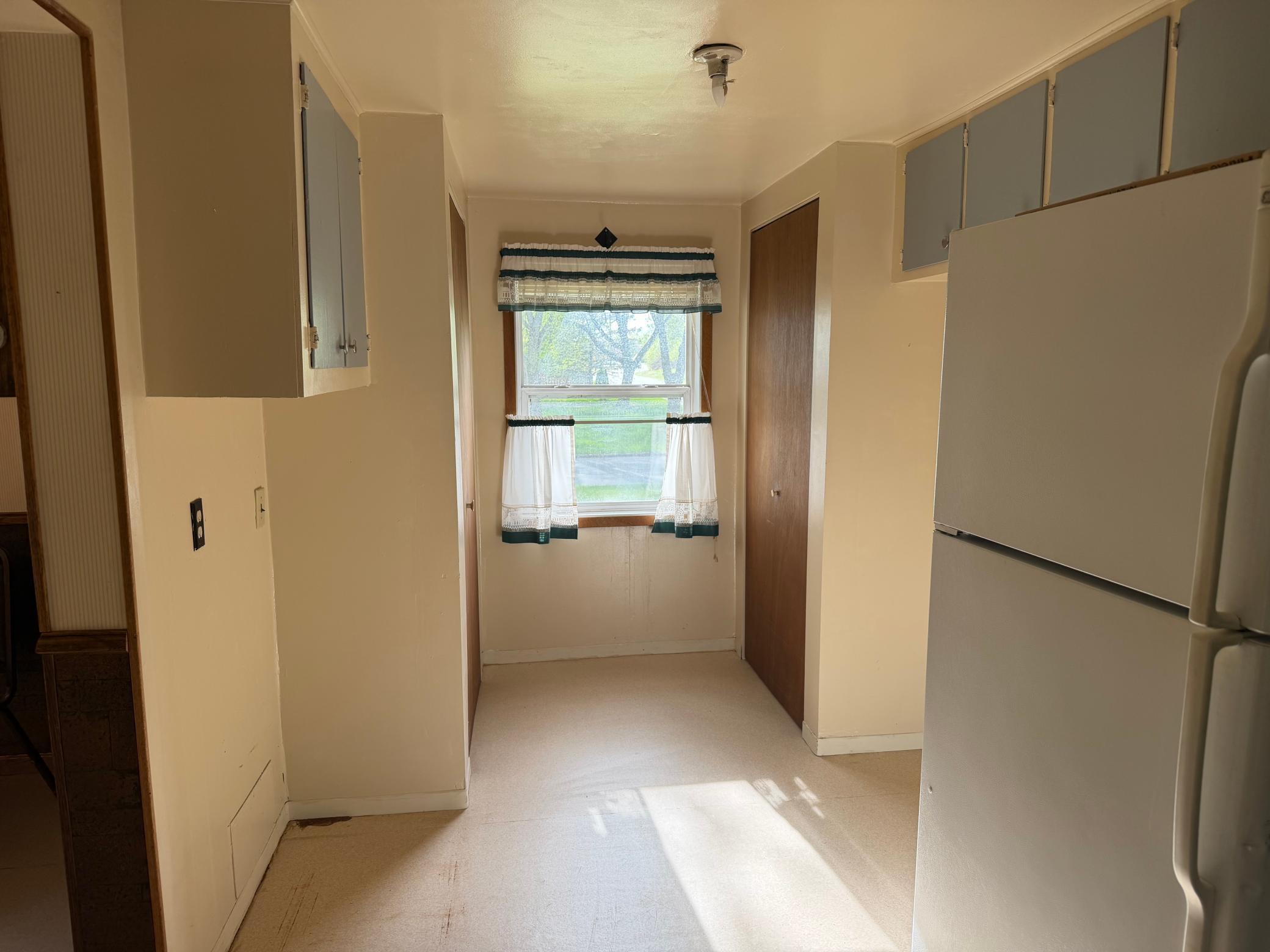 There are two pantry closets too.
