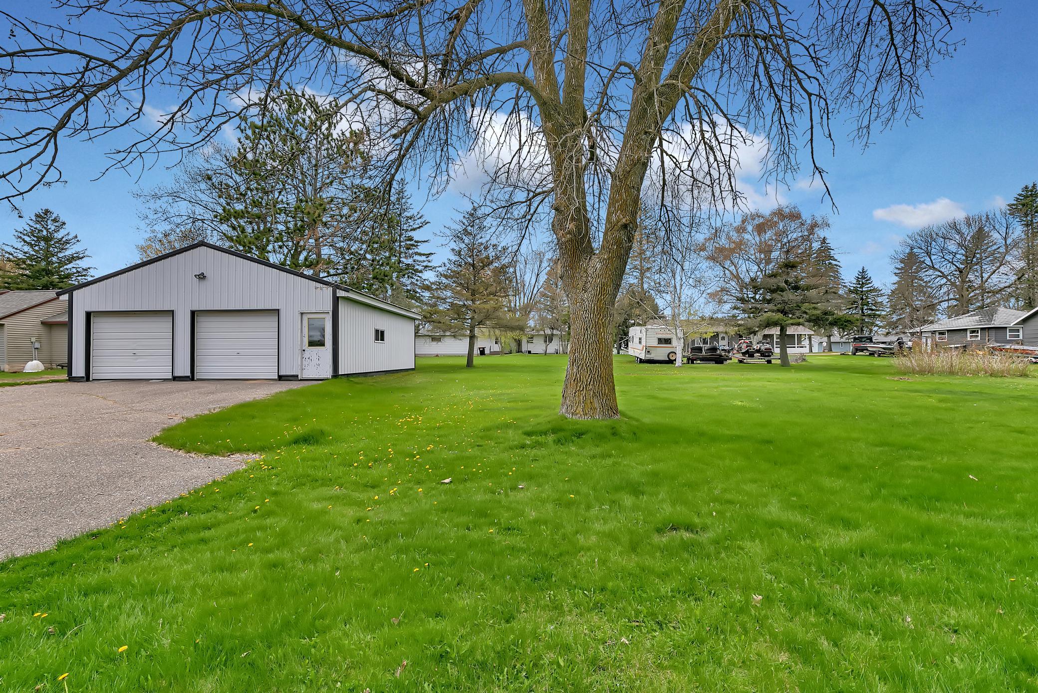 Backyard, Detached Garage