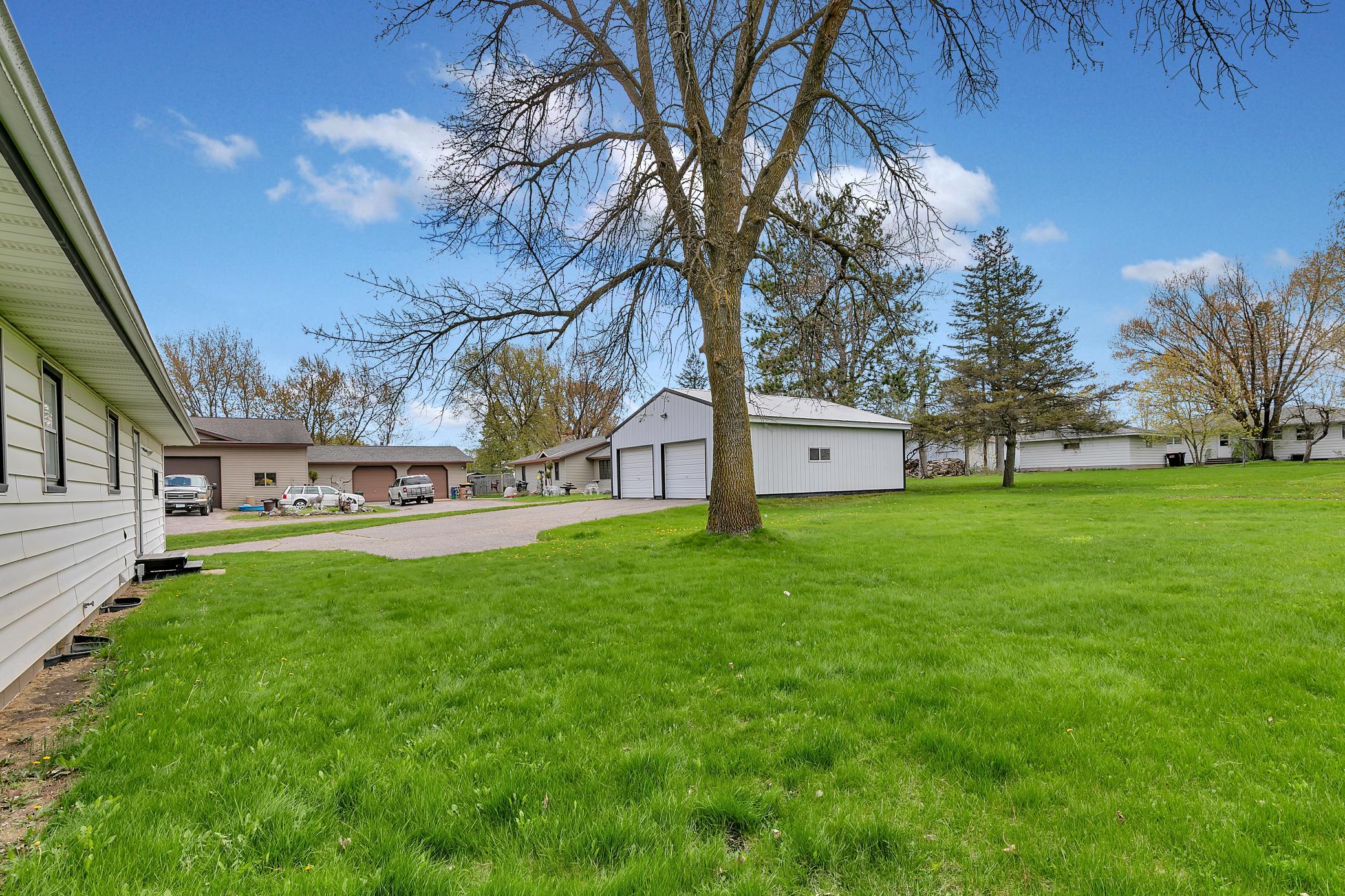 Backyard, Detached Garage