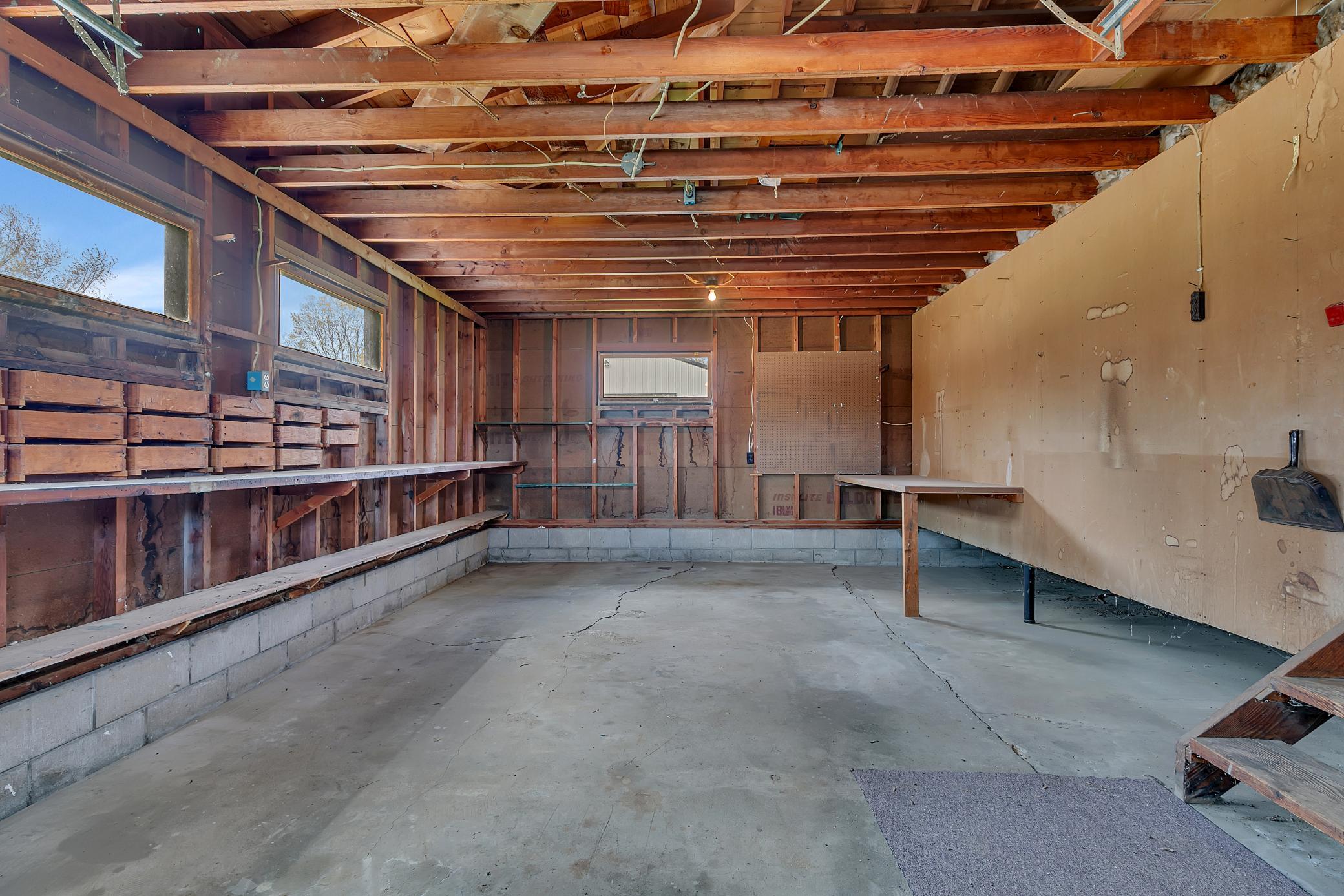 Attached Garage Interior