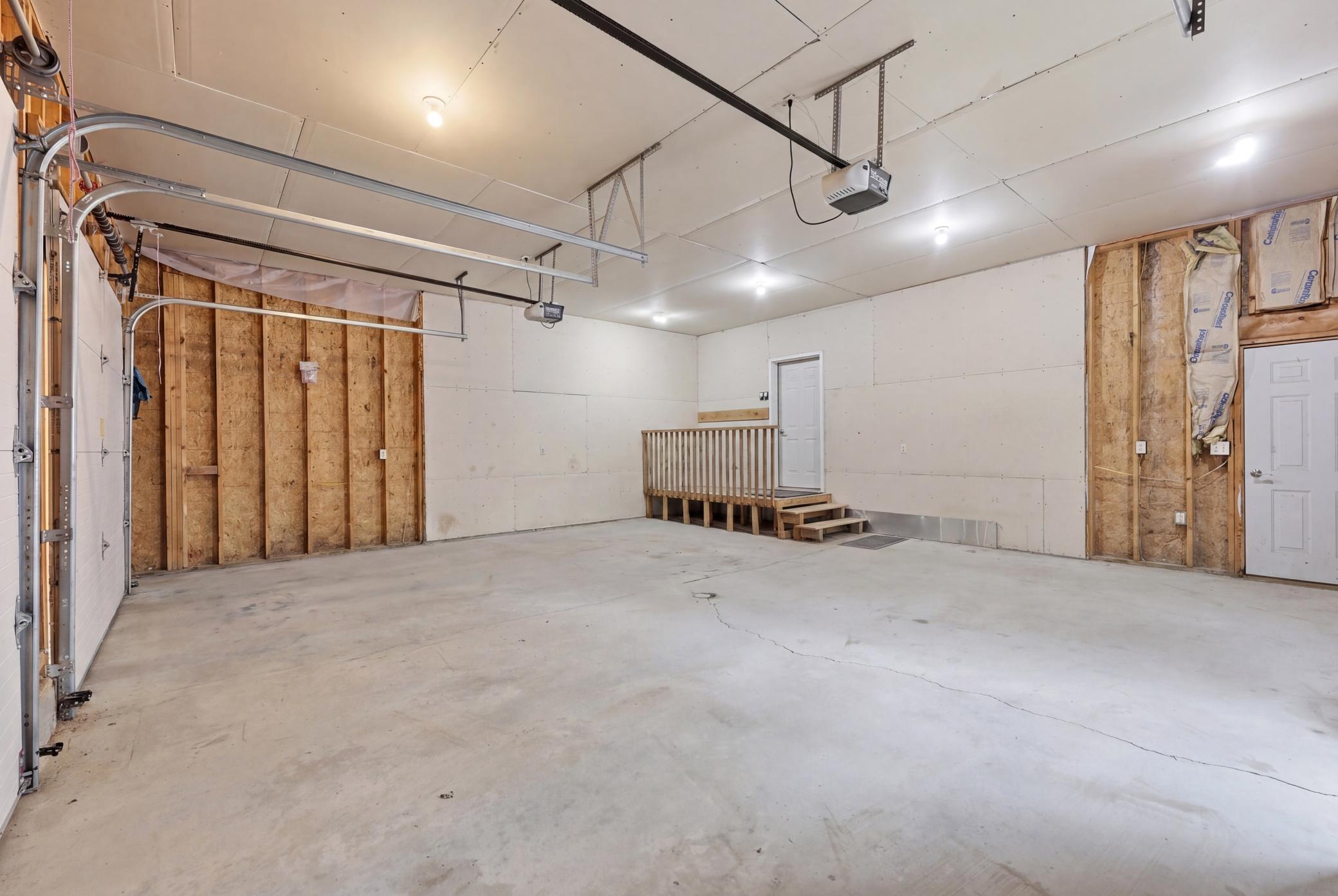 Attached Garage Interior