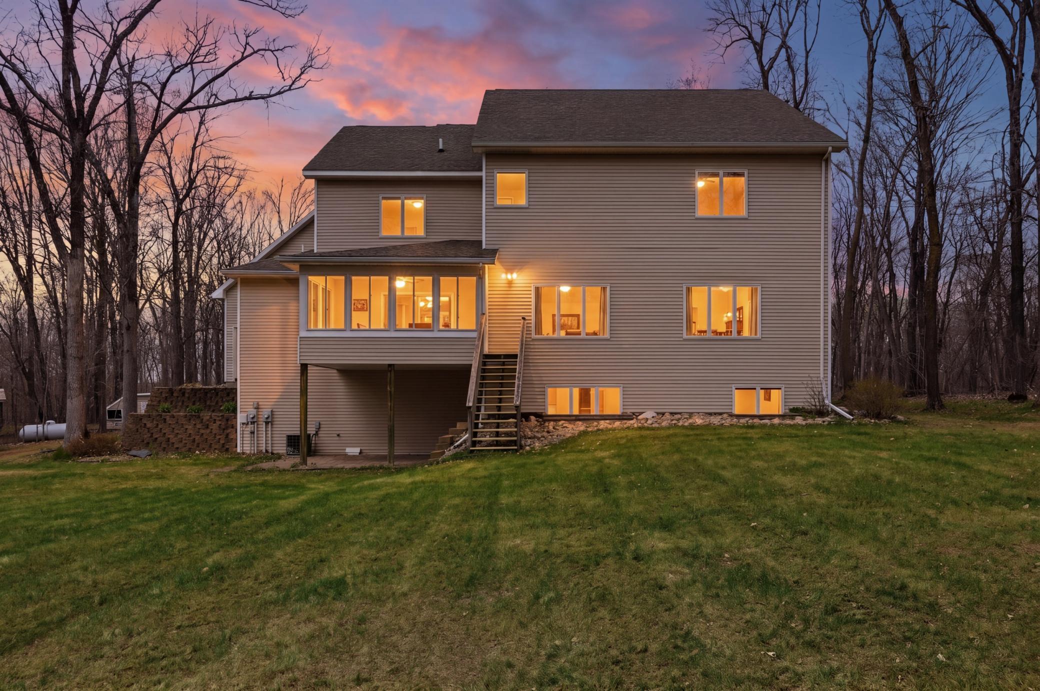 Rear of Home