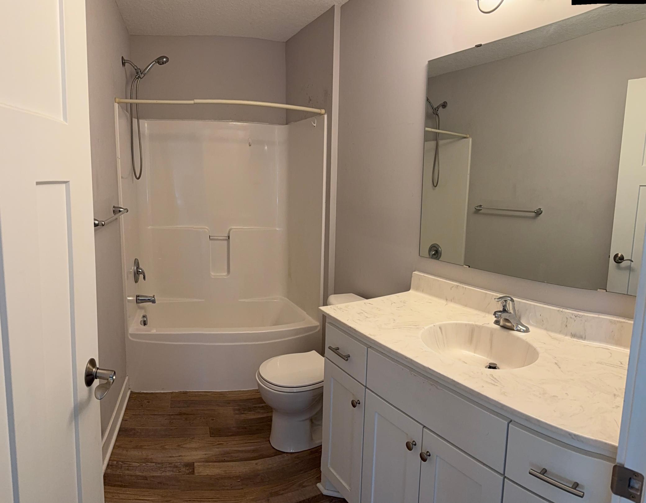 Upper level bathroom