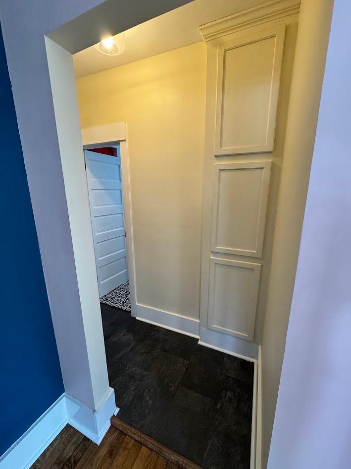 Bathroom hallway