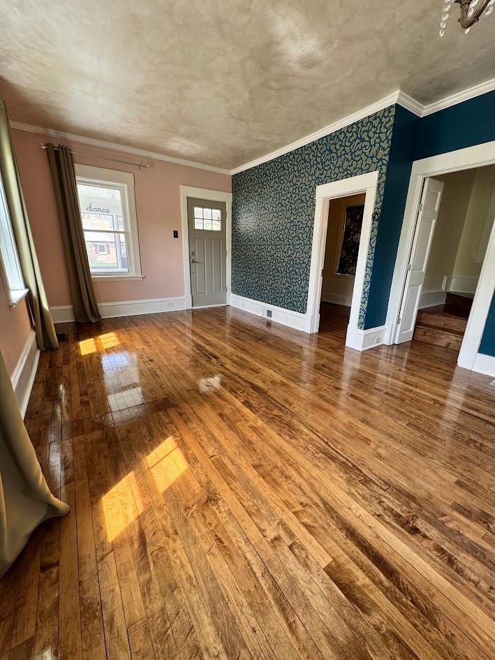 View to bedroom and upper bedroom stairs