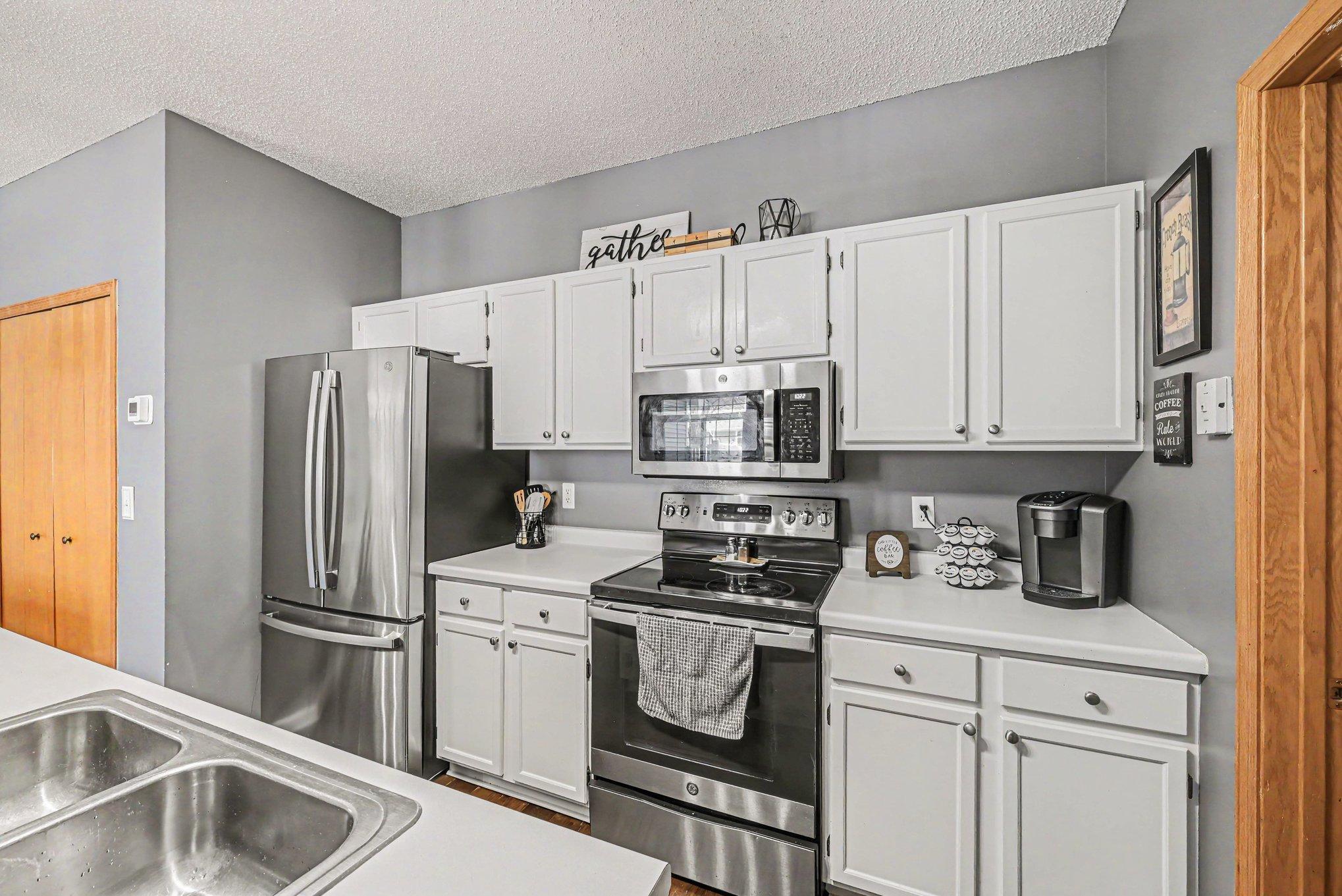 Stainless steel appliance. New Refirgerator 2026
