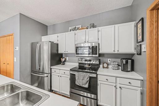 Stainless steel appliance. New Refrigerator 2026