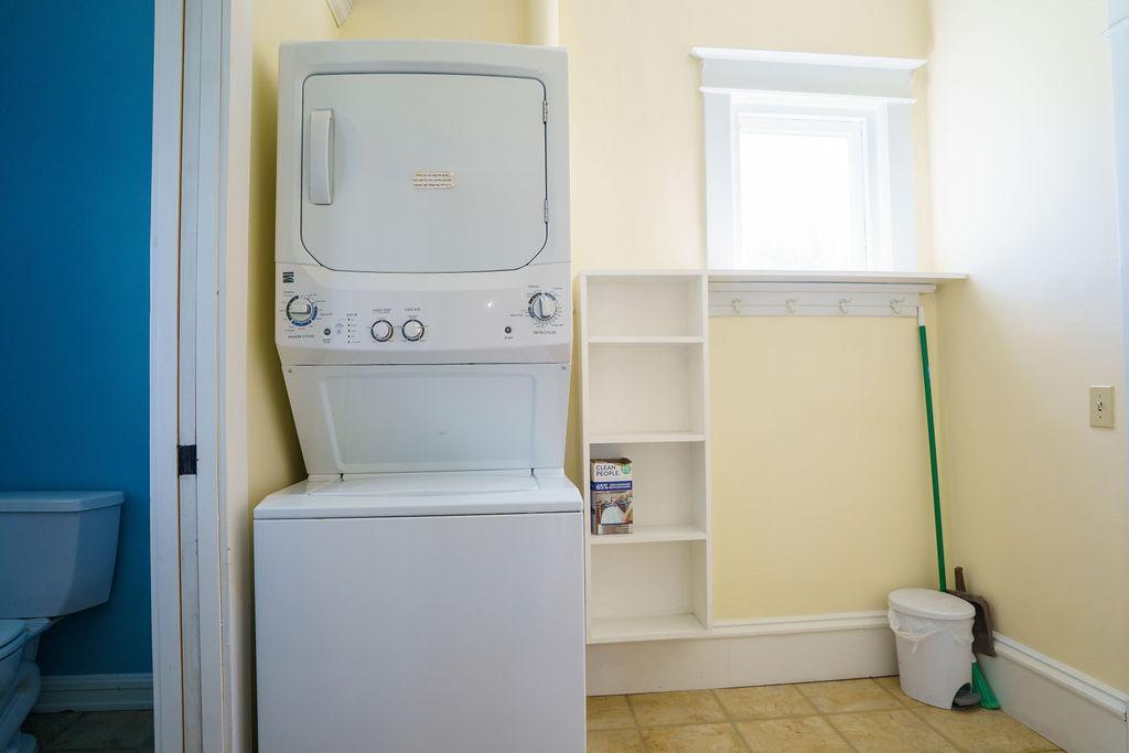 main floor laundry